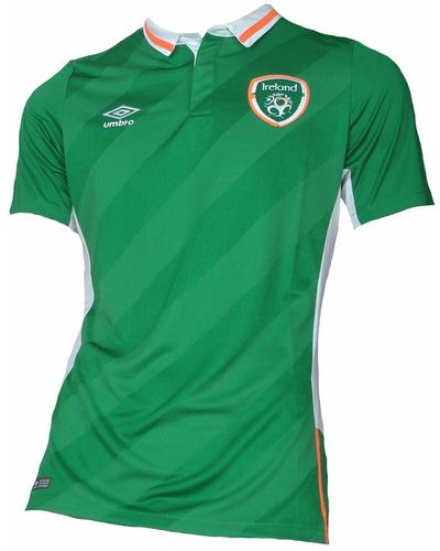 Umbro Irland Trikot Home Nationalmannschaft 2016/17 Player Issue - Grün