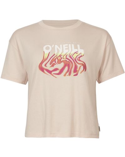 O'neill Sportswear Active Rutile T-Shirt - Rosa