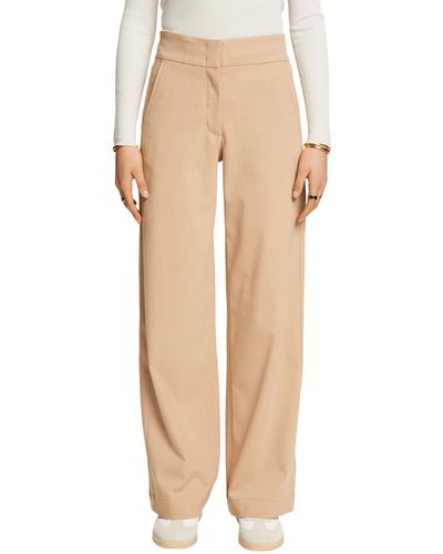Esprit 014ee1b308 Trousers - Natural