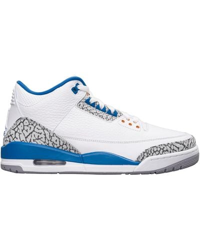 Nike Air Jordan 3 Retro Wizards CT8532-148 Size 45 - Blau