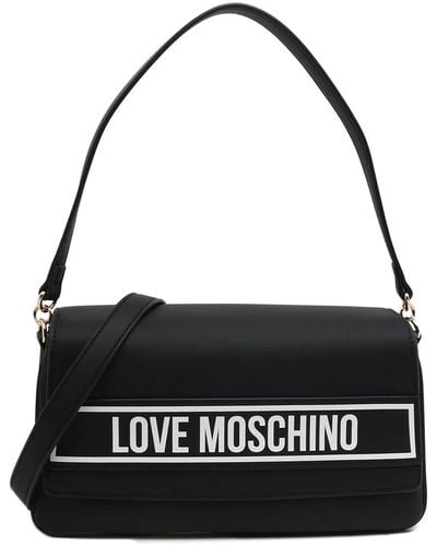 Love Moschino Borsa Donna JC4211PP0HKG-100A nero/Bianco - Noir