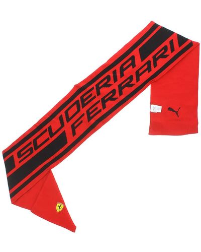 PUMA Scuderia Ferrari Fanwear Sciarpa Rossa 053471 01 - Rosso