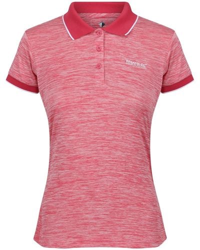 Regatta Remex Ii Short Sleeve Polo Shirt 8 - Rose