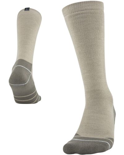 Under Armour Adult Hitch Rugged Boot Socks - Grey