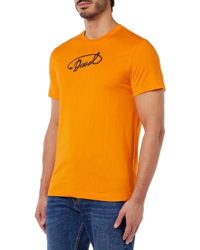 DIESEL T-diegor-l11 T-shirt - Orange