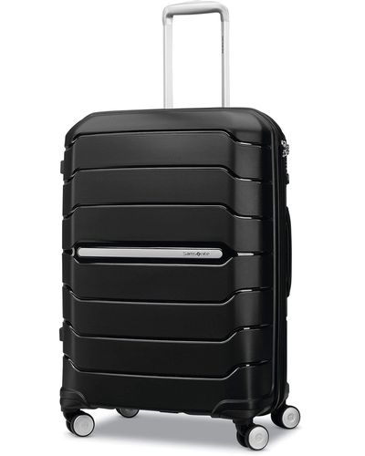 Samsonite Freeform Rigide Extensible avec Double roulettes pivotantes - Noir