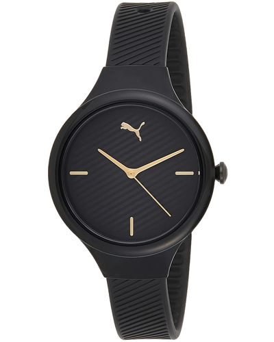 PUMA Reset Polyurethane V2 Horloge - Zwart