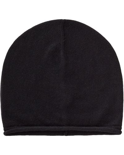 Benetton Knitted Cap 1235da00j Winter Accessory Set - Black