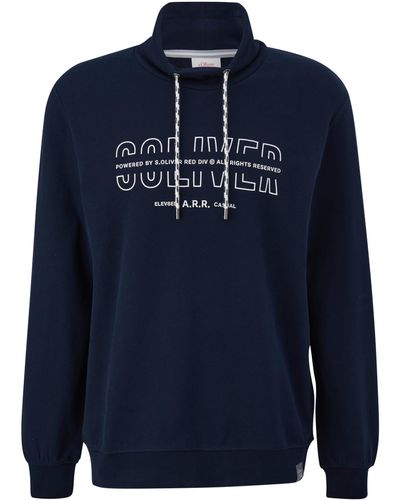 S.oliver 2146029 Sweatshirt - Blau