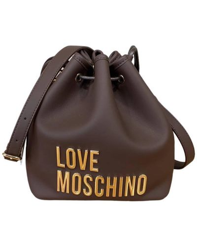 Love Moschino Borsa a Secchiello Donna TU - Nero