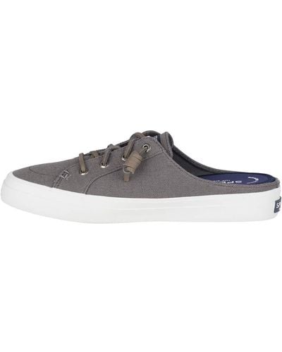 Sperry Top-Sider Crest Vibe Mule Canvas Sneaker - Black