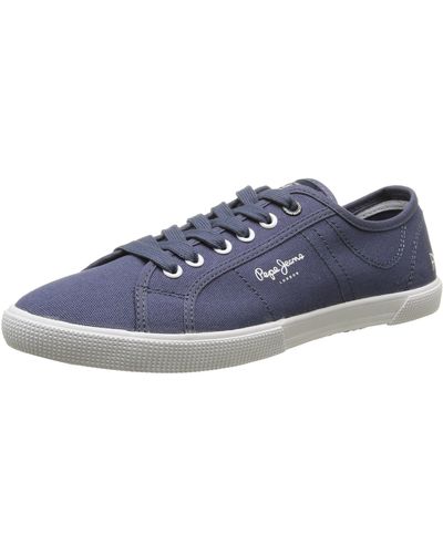 Pepe Jeans Aberman Basic Low Top Trainers - Multicolour