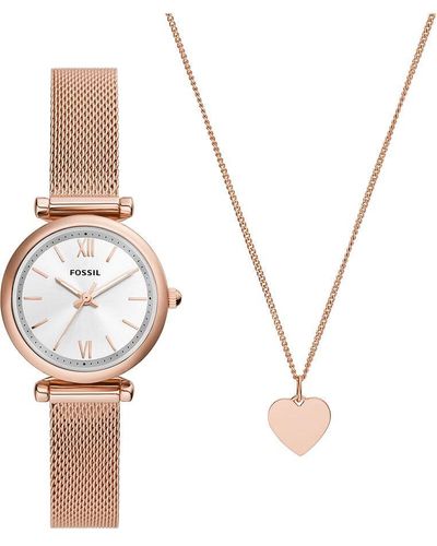 Fossil Carlie Watch For - Metallic