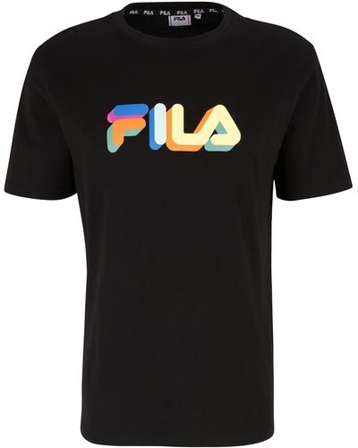 Fila Blunk Regular Grafica T-Shirt - Nero