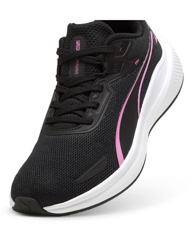 PUMA Adults Skyrocket Lite Road Running Shoes - Black