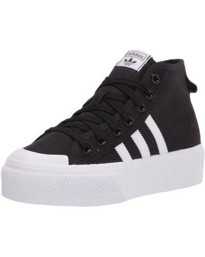 adidas Originals Nizza Platform Mid - Black