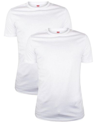 Levi's Shirt - Uni - Lot de 2 - Blanc