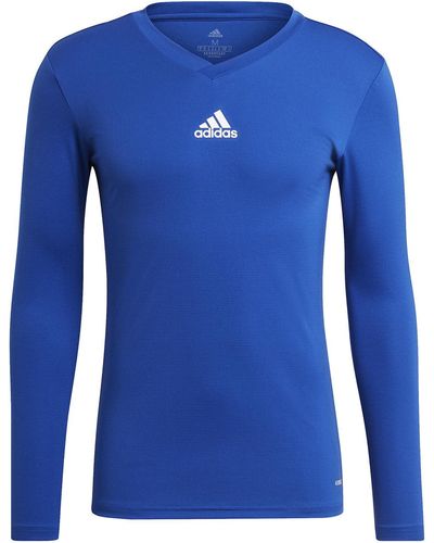adidas Team Base Tee Sweatshirt Voor - Blauw