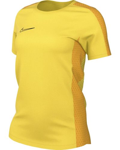 Nike W NK DF ACD23 TOP SS T-Shirt - Gelb