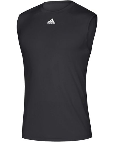 adidas Climalite Regular Fit Sleeveless T-shirt Ek009 - Zwart