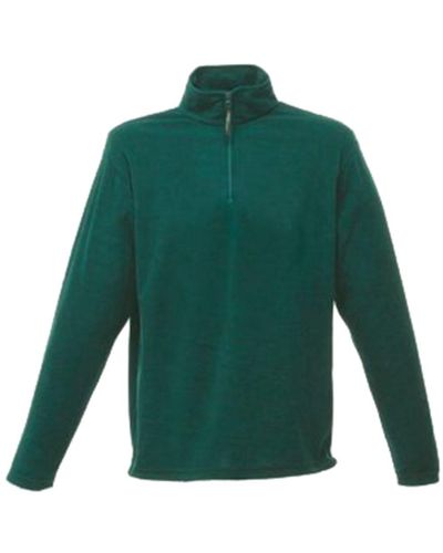 Regatta Microfleece-Pullover mit Viertelreißverschluss - Grün