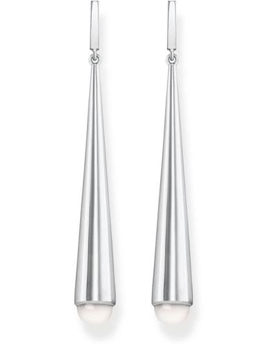 Thomas Sabo Argent Boutons d'oreilles H2045-029-14 - Métallisé