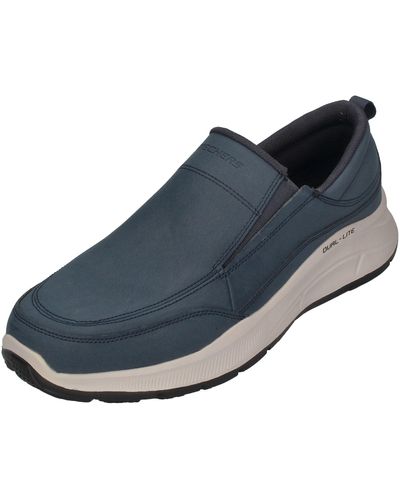 Skechers S Relaxed Fit: Equalizer 5.0 Harvey Trainers Navy 12. - Blue