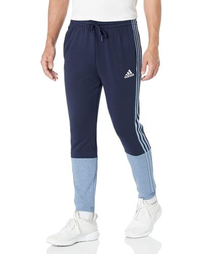 adidas Essentials Mélange French Terry Sweatpants - Blue