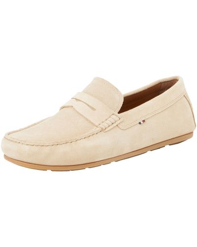 Tommy Hilfiger Casual Hilfiger Suede Driver - Zwart