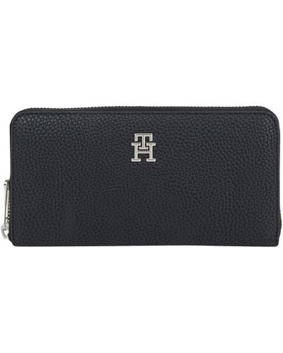 Tommy Hilfiger Wallet Emblem Large - Black