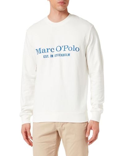 Marc O' Polo 328408854140 Sweatshirt - Weiß