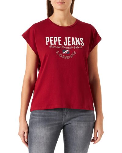 Pepe Jeans Parker T-Shirt - Rouge