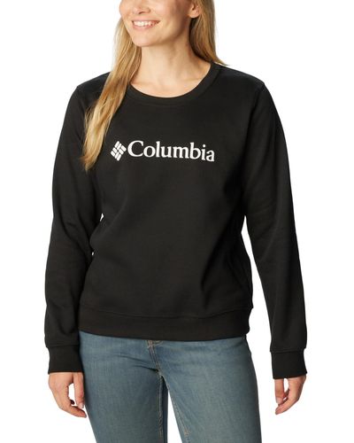 Columbia Trek Graphic Crew Sweater - Black