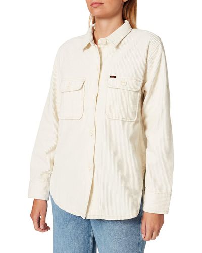 Lee Jeans Overshirt Shirt - Natur