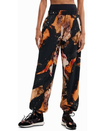 Desigual Pant_PANTER - Nero