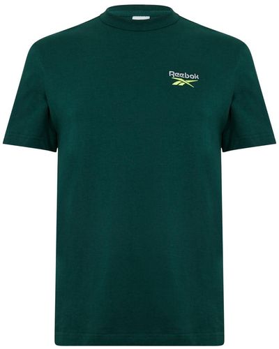 Reebok S Classics Graphic T-shirt Forest Green Xl