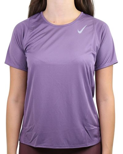 Nike Dri-Fit Race T-Shirt - Lila
