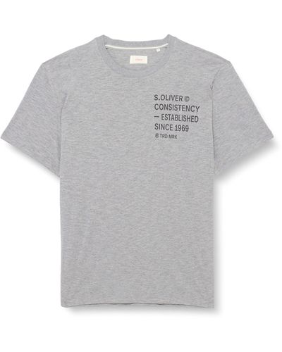 S.oliver Big Size T-Shirts - Grau