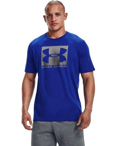 Under Armour Boxed Sportstyle T-Shirt - Blu