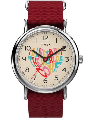 Timex Lssige Uhr TW2V29900JR - Rot