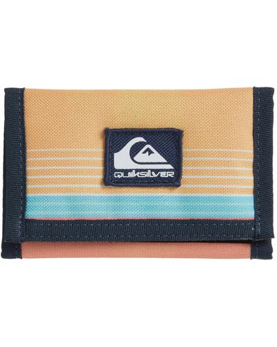 Quiksilver Everydaily Trifold Wallet - Sunrise, Sunrise, One Size - Blue