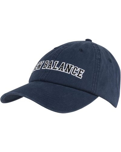 New Balance Cappello da baseball unisex - Blu