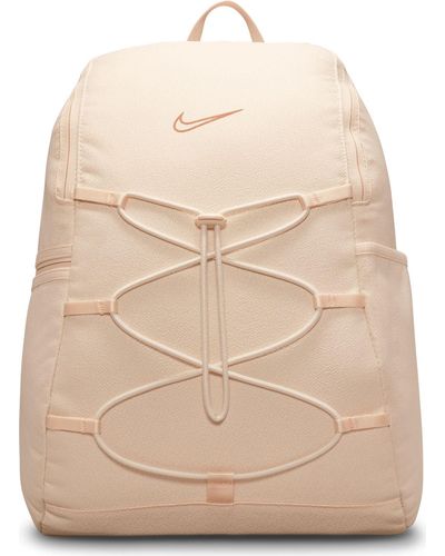 Nike W Nk One Bkpk Backpack Guava Ice/guava Ice/amber Brown - Natural