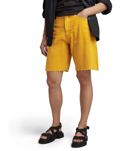 G-Star RAW Type 89 Bermuda Shorts - Yellow