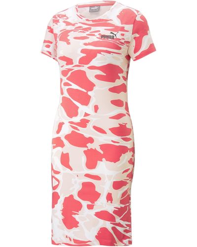 PUMA Robe à imprimés Summer Splash XS Loveable Pink - Rose