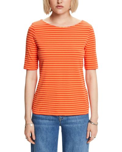 Esprit T-shirt in manica corta - Arancione