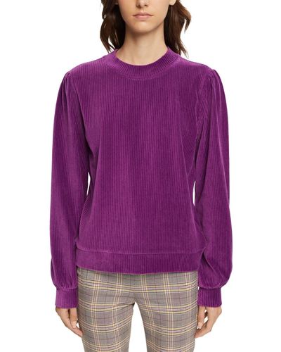 Esprit Edc By 102cc1j302 Sweatshirt - Purple