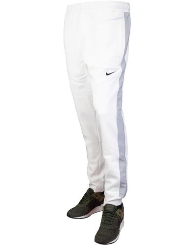 Nike Swoosh Jogger Jogginghosen Sweatpants - Weiß
