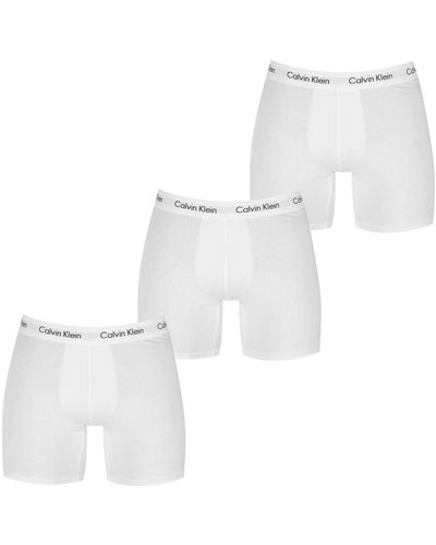 Calvin Klein Boxer Brief 3pk Boxer Briefs - White