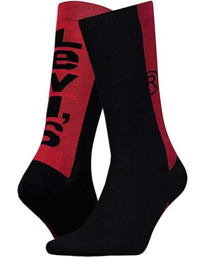 Levi's 168sf Regular Cut Tab 2p Socks - Black